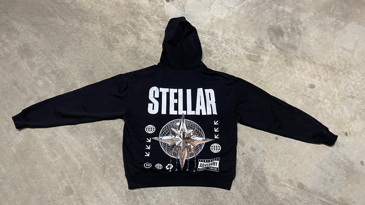 Stellar Black Hoodie