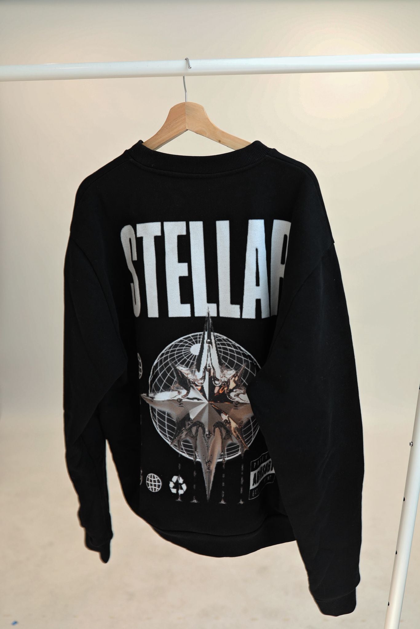 Stellar Black Sweatshirt