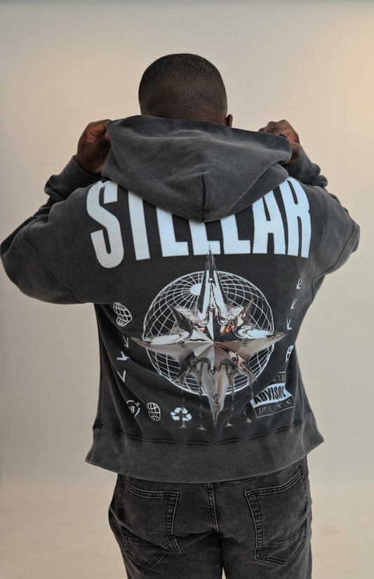 Stellar Grey Hoodie