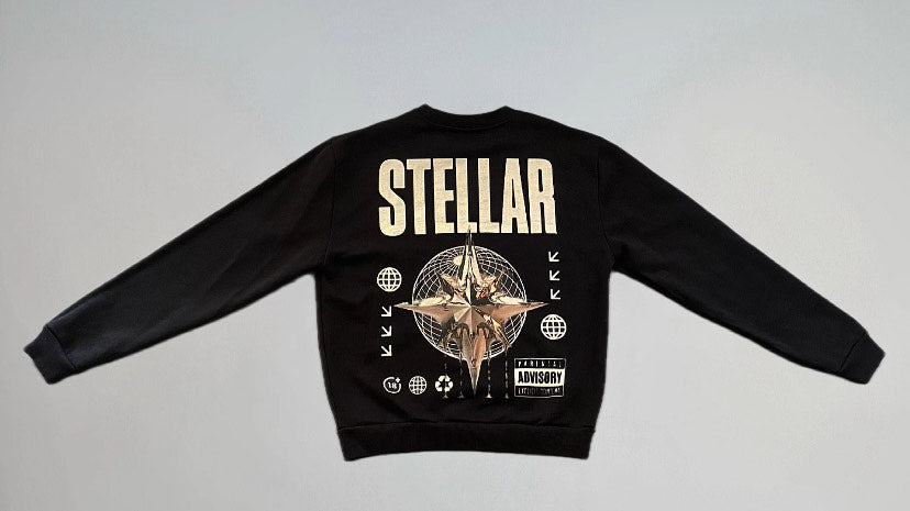 Stellar Black Sweatshirt