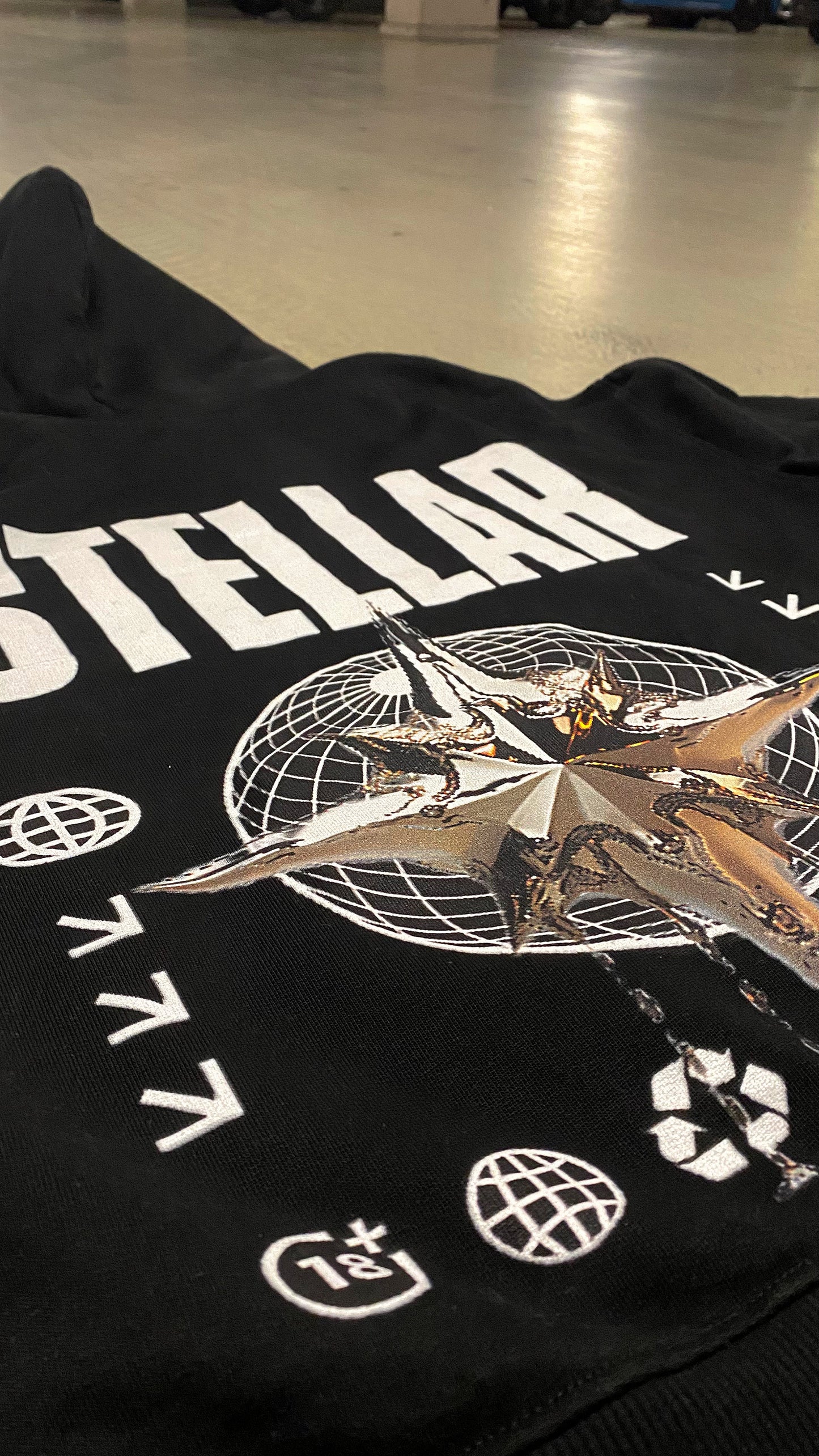 Stellar Black Hoodie