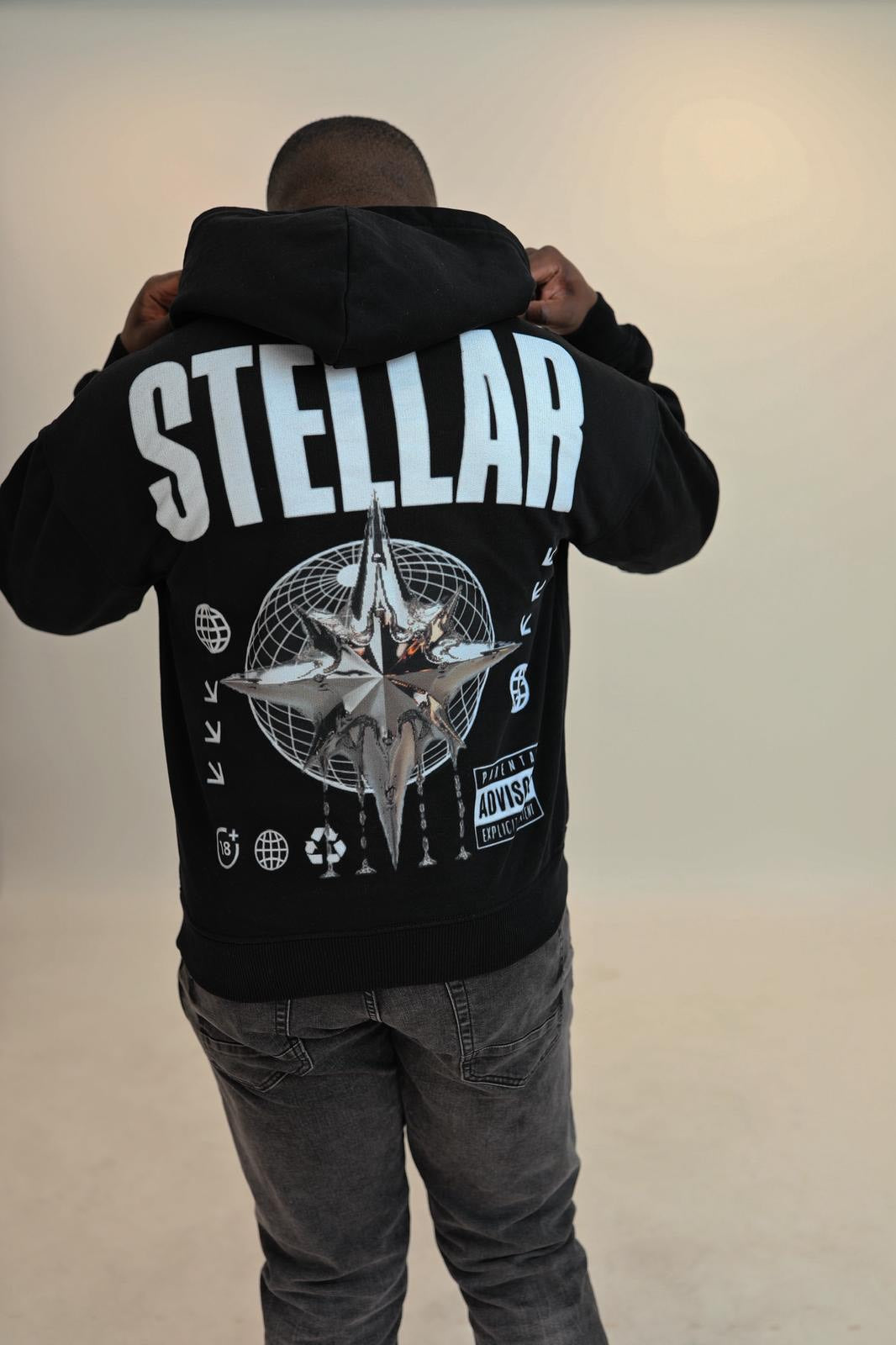 Stellar Black Hoodie